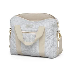 Changing Bag W/pram Straps - OCS - Classic Stripes Blue
