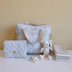 Muslin Cloth, 3-pack - GOTS Mix Classic Stripes Blue, Praline, Creme White 5 Muslin Cloth, 3-pack - GOTS Mix Classic Stripes Blue, Praline, Creme White -Camcam Copenhagen Store 1210 ChangingBag P85 ClassicStripesBlue20 9aa82459 c4ee 4683 815b bad06d64268c