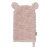 Wash Glove W/ Ears - GOTS Dusty Rose