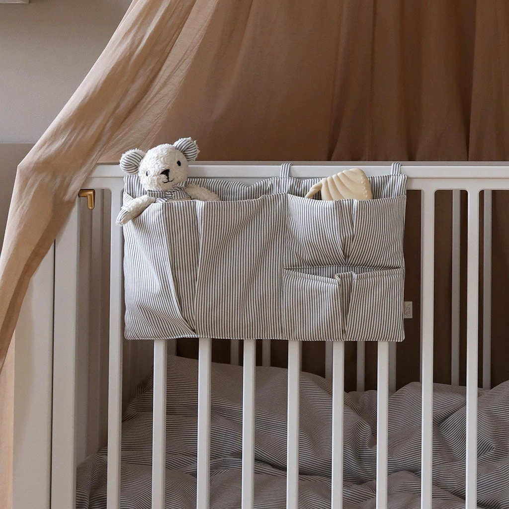 Bed Pocket - OCS Classic Stripes Blue 2 Bed Pocket - OCS Classic Stripes Blue - Image 2