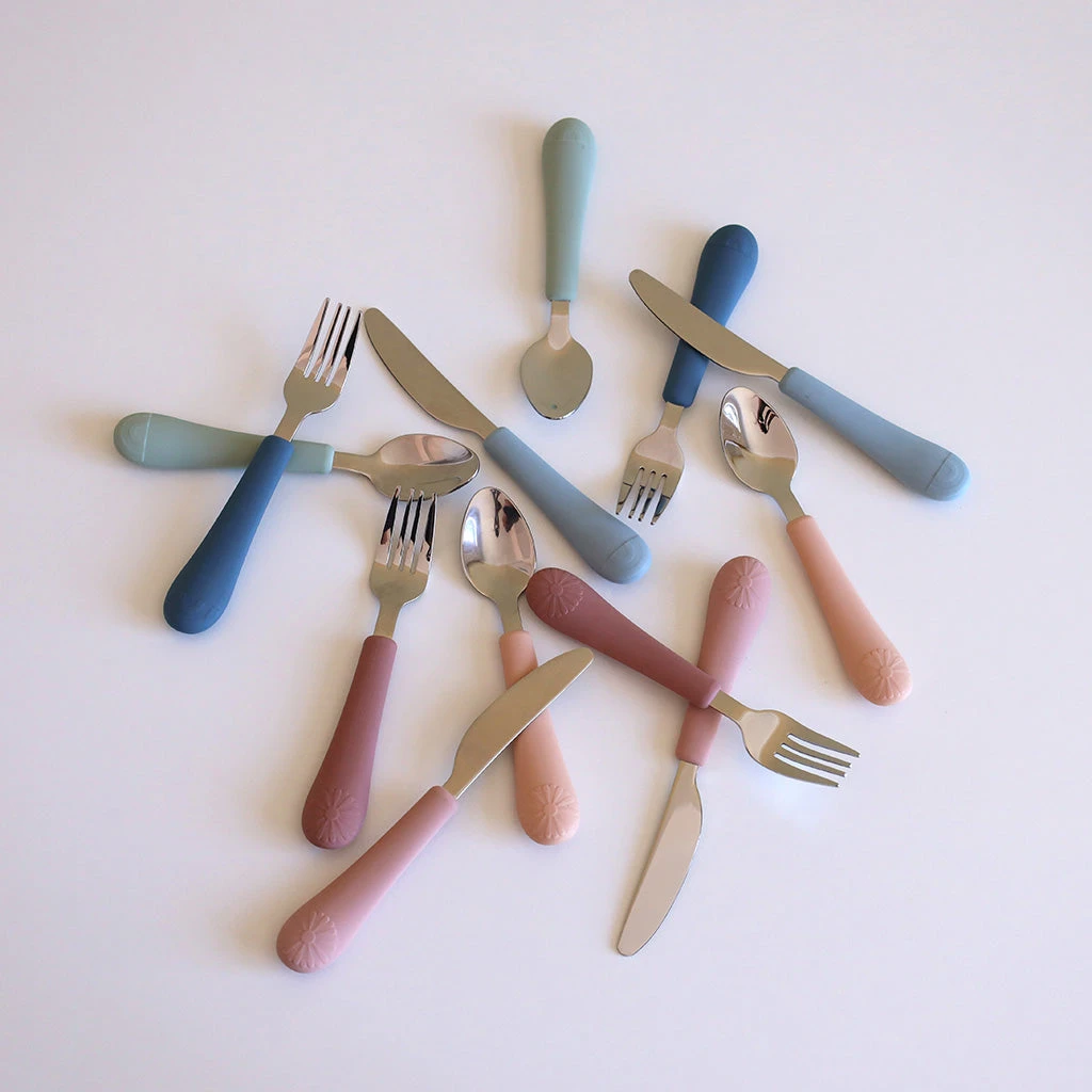 Rainbow Kids Cutlery Set - Ocean Mix 6 Rainbow Kids Cutlery Set - Ocean Mix - Image 6