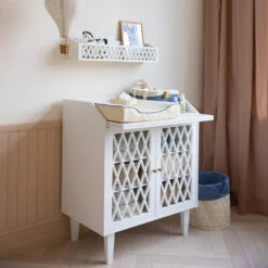 Harlequin Changing Table, FSC Mix - White 17 Harlequin Changing Table, FSC Mix - White -Camcam Copenhagen Store 2001C Harlequin Changing Table 23 White 11