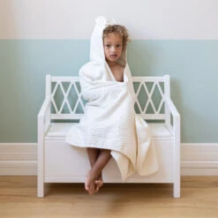 Towel, Junior, Hooded W/ Ears - GOTS Off-White 11 Towel, Junior, Hooded W/ Ears - GOTS Off-White -Camcam Copenhagen Store 2003B Harlequin Kids Bench 23 White 2 21bdcf0a d34b 4229 a86e 2aaa8c19fd37