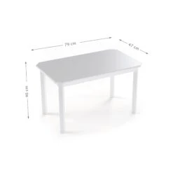 Harlequin Kids Table - White 9 Harlequin Kids Table - White -Camcam Copenhagen Store 2004 HARLEQUIN 20KIDS 20TABLE 23 WHITE