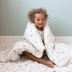 Bedding Set, Junior, 100x140cm - GOTS - Sea Garden -Camcam Copenhagen Store 200 Bedding Junior P89 Sea Garden 2