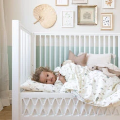 Bedding Set, Junior, 100x140cm - GOTS - Sea Garden -Camcam Copenhagen Store 200 Bedding Junior P89 Sea Garden 3