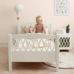 Harlequin Bedside Table - FSC Mix - White -Camcam Copenhagen Store 2019 23 LIFESTYLE 1