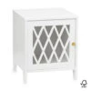 Harlequin Bedside Table - FSC Mix - White