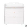 Luca Changing Table Dresser, FSC Mix - White