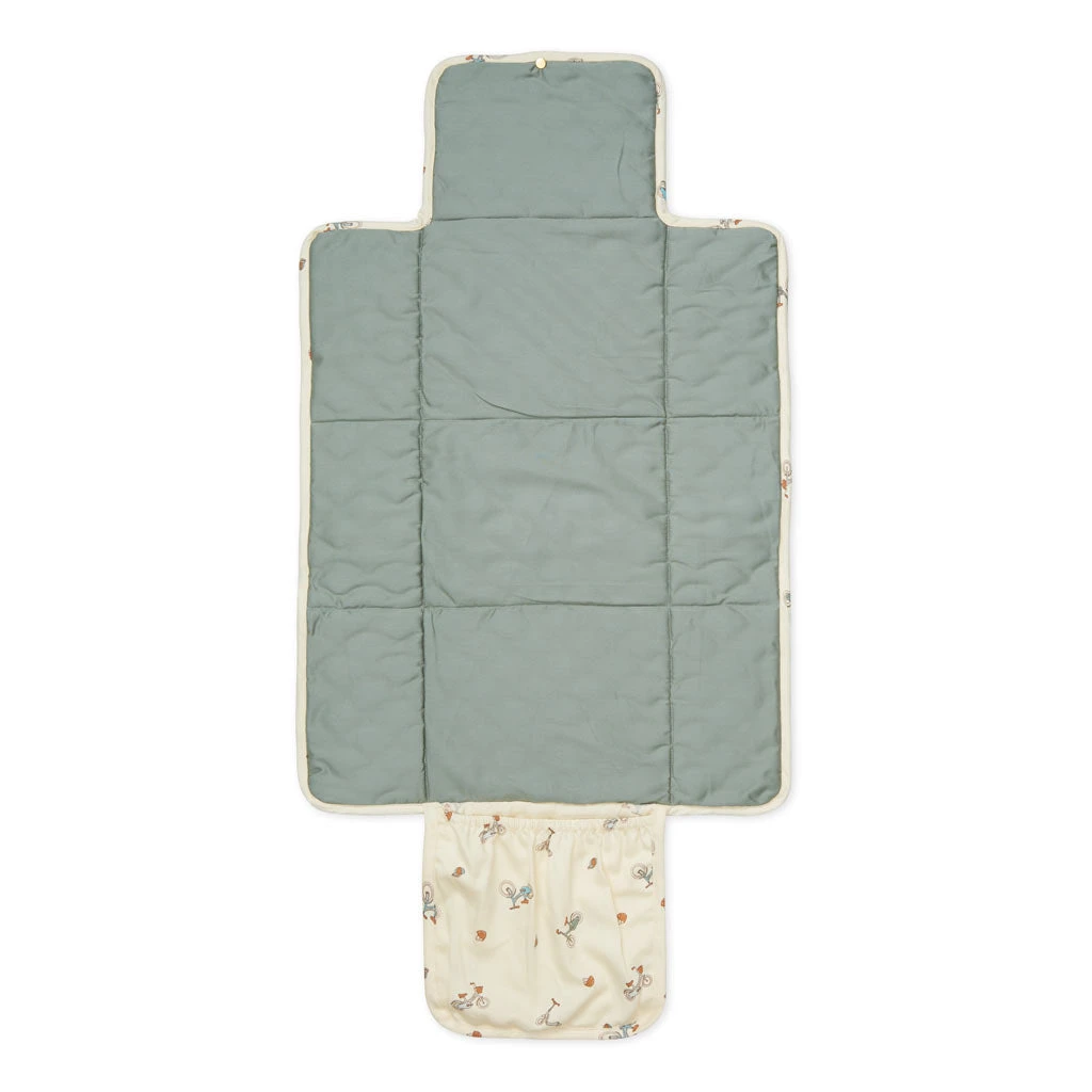 Changing Mat, Quilted - OCS - Bicycles 2 Changing Mat, Quilted - OCS - Bicycles - Image 2