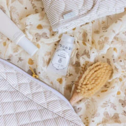 Toiletry Bag - OCS Classic Stripes Camel/ Camel -Camcam Copenhagen Store 301 Quilted Changing Mat P88 Classic Stripes Camel