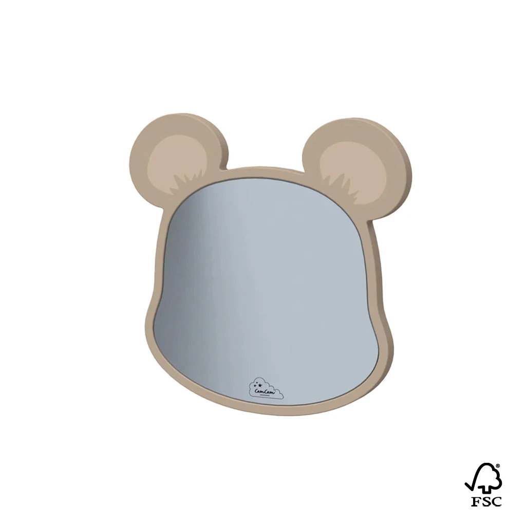 Mirror, Bear - FSC 100% - Latte 1 Mirror, Bear - FSC 100% - Latte