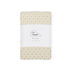 Sheet, Fitted, 70x140x15cm - GOTS - Capri