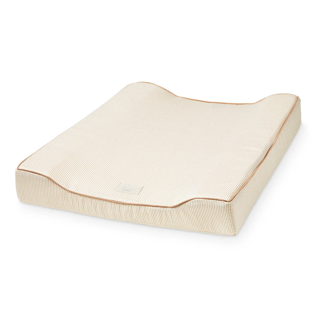 Changing Cushion - OCS Classic Stripes Camel 1 Changing Cushion - OCS Classic Stripes Camel