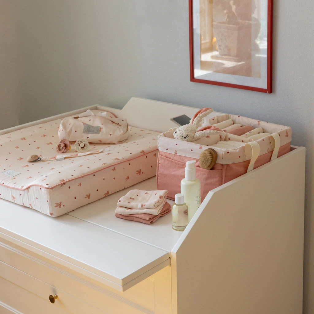 Wash Cloth, 4 Pack - GOTS - Bows 2 Wash Cloth, 4 Pack - GOTS - Bows - Image 2