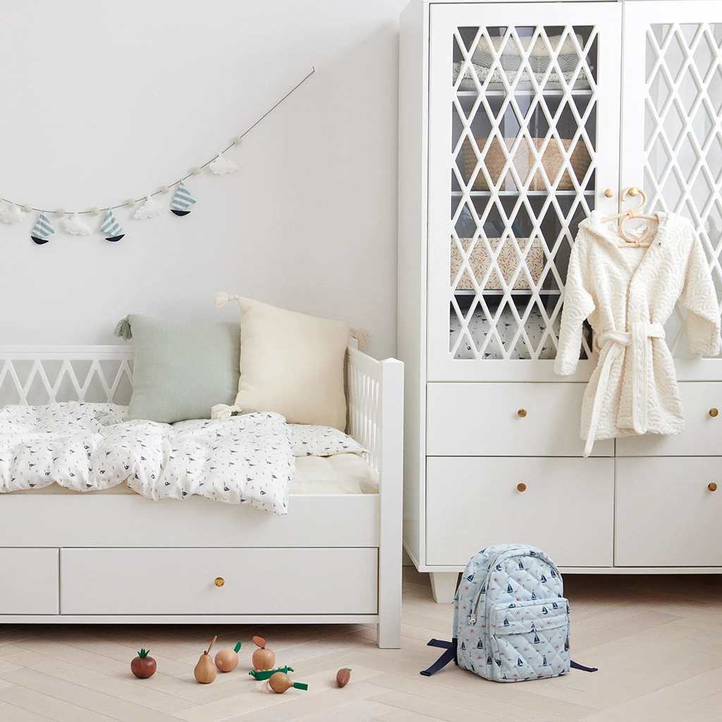 Cushion, Herringbone - OCS Off-White 2 Cushion, Herringbone - OCS Off-White - Image 2