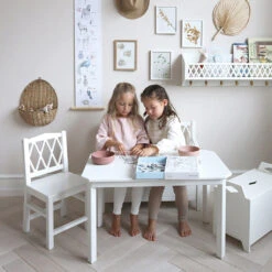 Harlequin Kids Chair - White -Camcam Copenhagen Store 50