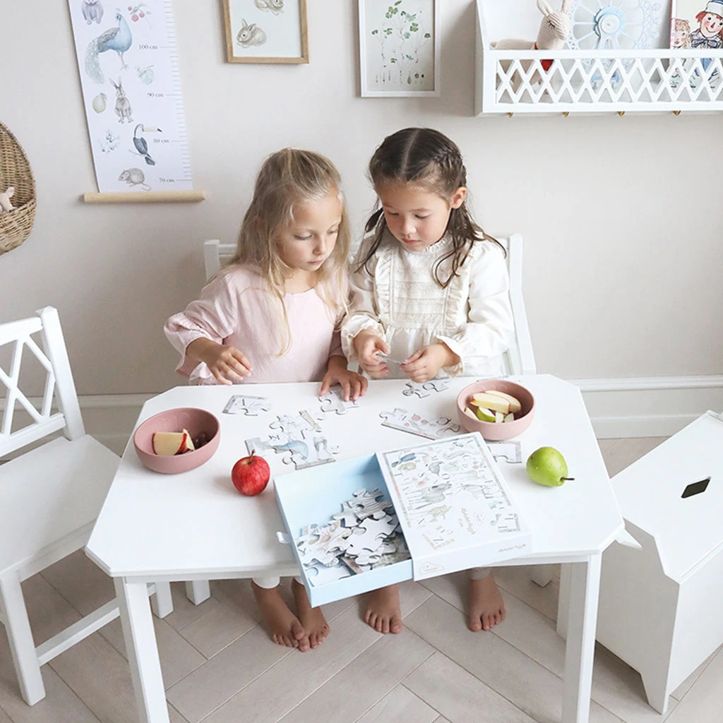 Harlequin Kids Table - White 4 Harlequin Kids Table - White - Image 4