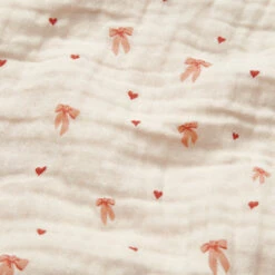 Muslin Baby Blanket - GOTS - Bows 8 Muslin Baby Blanket - GOTS - Bows -Camcam Copenhagen Store 5712805139834 1