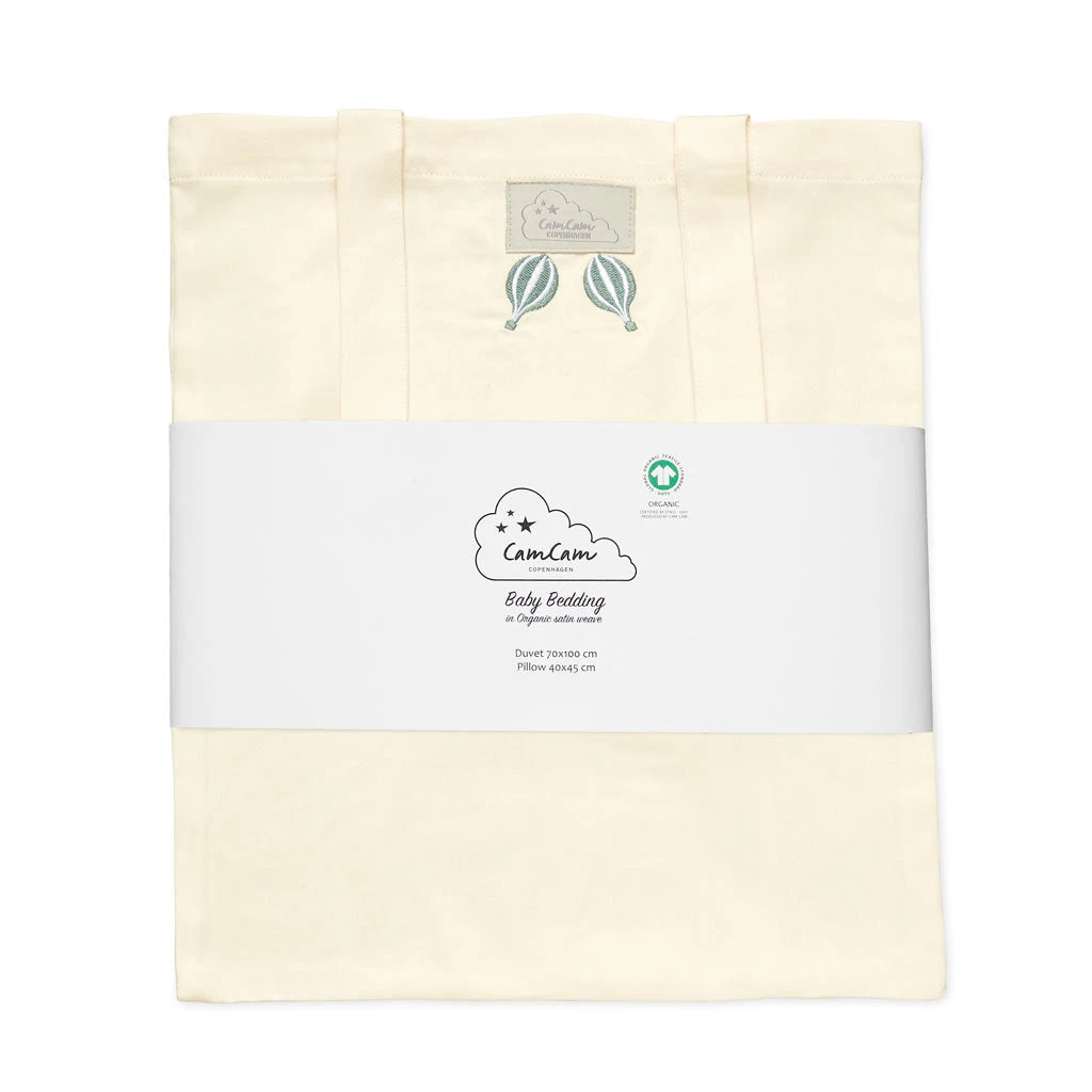 Embroidered Bedding, Baby, 70x100cm - GOTS - Dreamland 4 Embroidered Bedding, Baby, 70x100cm - GOTS - Dreamland - Image 4