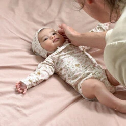 Baby Bonnet - GOTS - Augusta -Camcam Copenhagen Store 5712805148096 11 25487816 b730 4976 995c 3d0dcf2b96ad