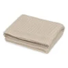Harper Baby Knit Throw - GOTS - Latte