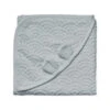 Towel, Baby, Hooded W/ Ears - GOTS Classic Grey