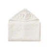 Towel, Junior, Hooded W/ Ears - GOTS Off-White