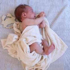 Muslin Baby Blanket - GOTS Classic Stripes Blue -Camcam Copenhagen Store 671 MuslinBabyBlanket P85 ClassicStripesBlue 14 85bad816 73b6 423f beda 7ad4be3f8c43