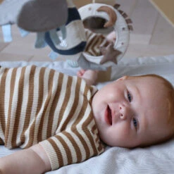 Soft Blanket - OCS Classic Stripes Blue 15 Soft Blanket - OCS Classic Stripes Blue -Camcam Copenhagen Store 672 SoftBlanket P85 ClassicStripesBluea 13