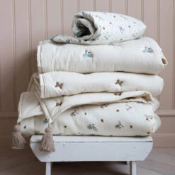 Kids Embroidered Blanket - OCS - Butterfly -Camcam Copenhagen Store 679 Embroidered Blanket P87 Butterfly 11