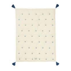 Kids Embroidered Blanket - OCS - Capri -Camcam Copenhagen Store 679 Embroidered Blanket P91 Capri 01