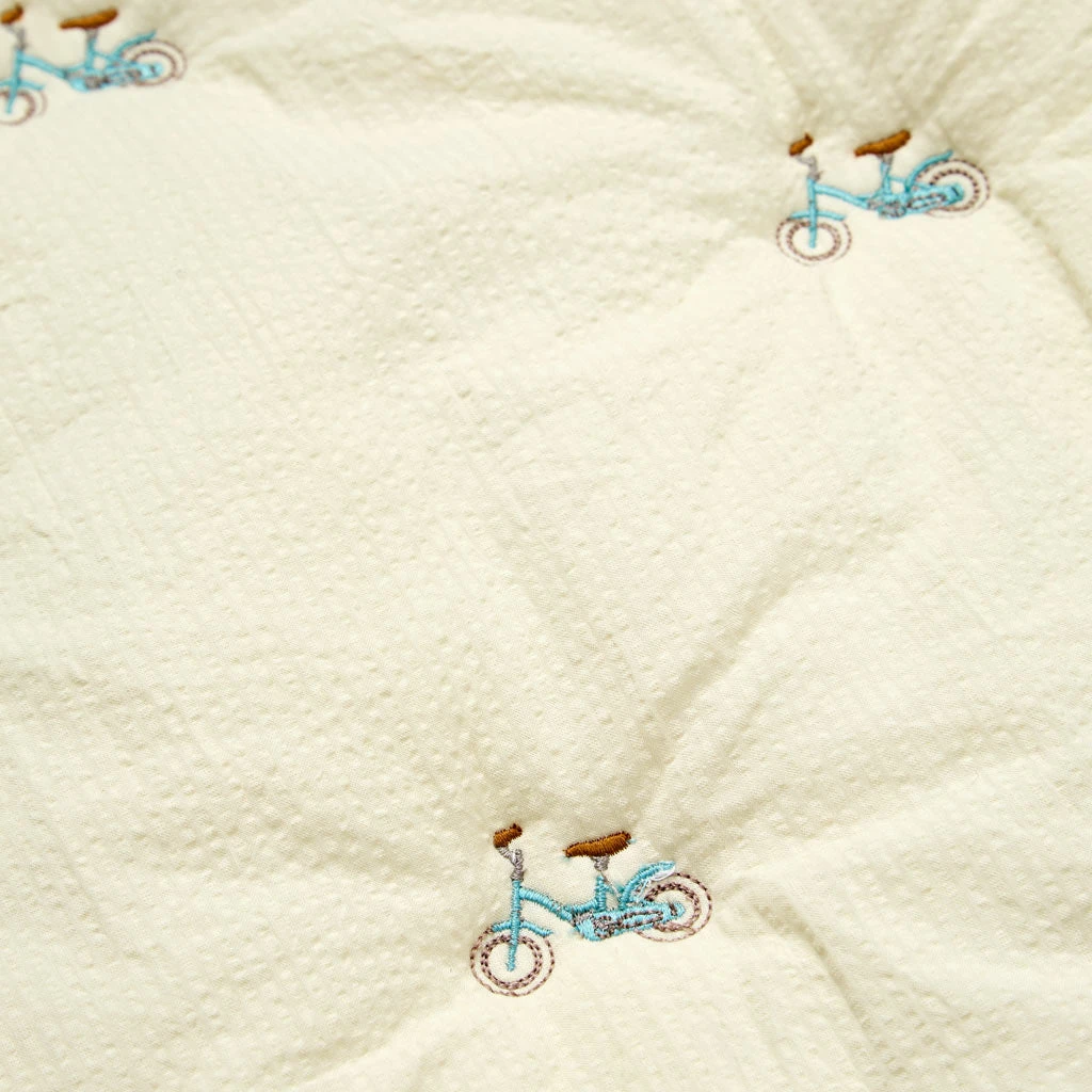 Kids Embroidered Blanket - OCS - Bicycles 3 Kids Embroidered Blanket - OCS - Bicycles - Image 3