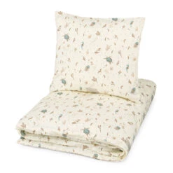 Bedding Set, Single, 140x200cm - GOTS Sea Garden