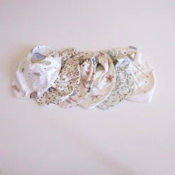 Bandana Bib, Jersey, 2-Pack - GOTS Dreamland -Camcam Copenhagen Store 921 BandanaBib P4 20Dreamland