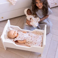 Harlequin Doll's Bed - FSC White -Camcam Copenhagen Store 969 Harlequin Dolls Bed 23 White 20 2
