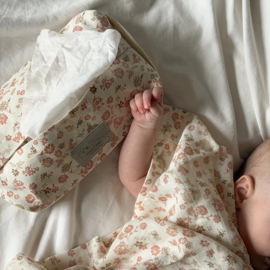 Wet Wipe Cover - GOTS - Augusta 2 Wet Wipe Cover - GOTS - Augusta - Image 2