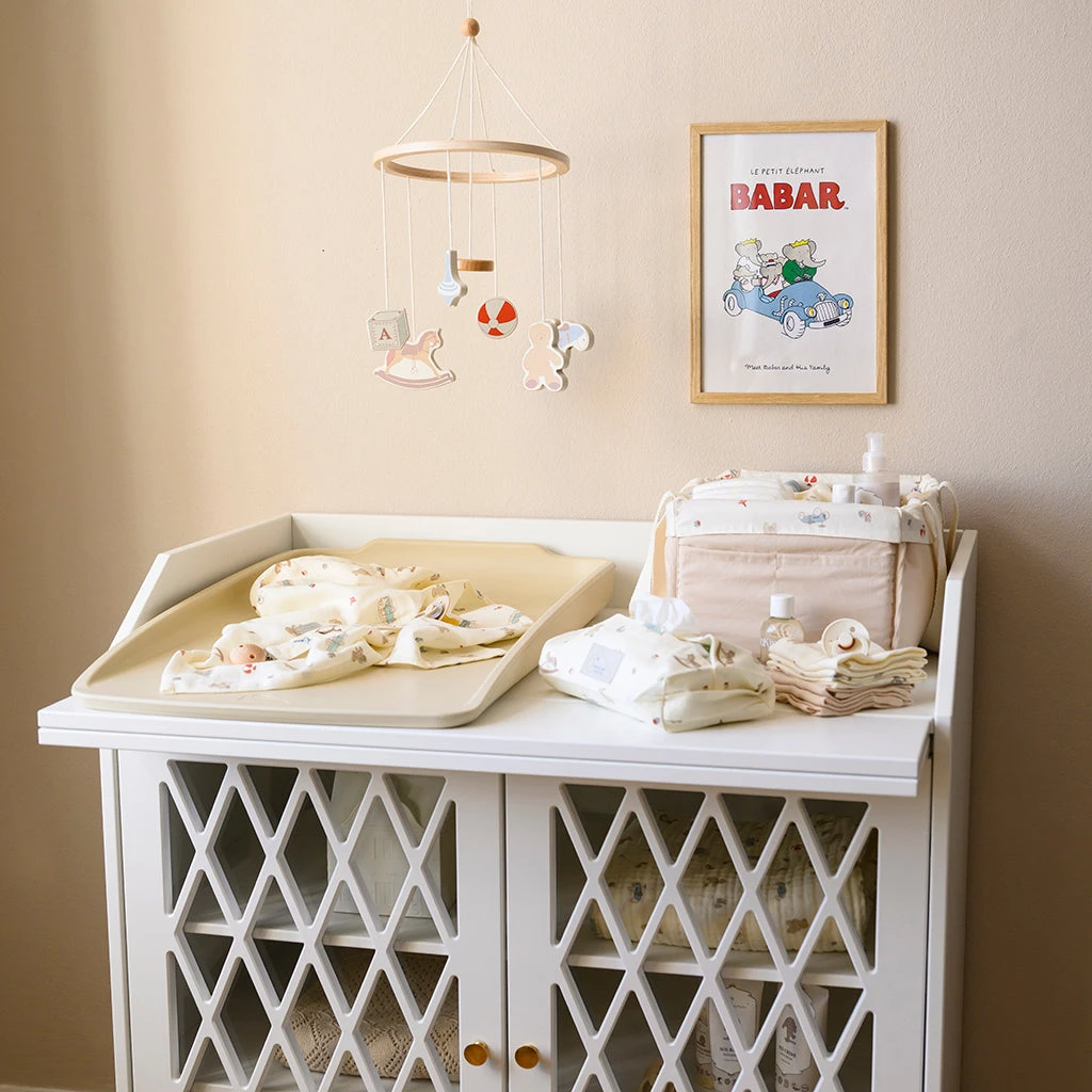 Harlequin Changing Table, FSC Mix - White 10 Harlequin Changing Table, FSC Mix - White - Image 10